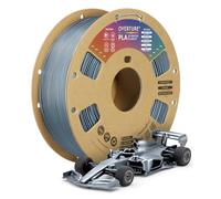 OVERTURE PLA Filament 1.75mm 1KG Imprimante 3D(Gris Métallisé)