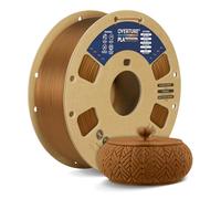 OVERTURE PLA+ Filament Imprimante 3D 1.75mm, Ténacité PLA professionnelle, PLA plus Filament 1kg (2.2lbs), Précision Dimensionnelle +/- 0,02mm(Cuivre)
