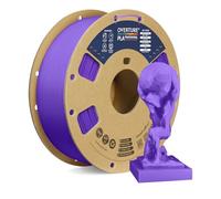 OVERTURE PLA Plus (PLA+) Filament 3D 1.75mm, Ténacité Professionnelle, 1kg (2.2lbs), Précision +/- 0,02mm (Violet)