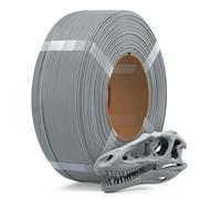 OVERTURE Refill PLA Filament 1.75mm 1KG Imprimante 3D(Gris Clair)