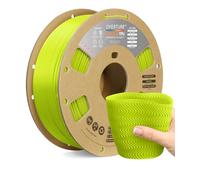 OVERTURE TPU High Speed Filament 1,75 mm, Flexible 95A TPU Roll, bobine de 1 kg (2,2 lb), Précision Dimensionnelle +/- 0,02 mm, Pour Imprimante 3D (Vert Herbe)