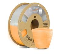 OVERTURE TPU High Speed Filament 1,75 mm, Flexible 95A TPU Roll, bobine de 1kg (2,2 lb), Précision Dimensionnelle +/- 0,02 mm (HS Orange Lumineux)