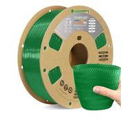 OVERTURE TPU High Speed Filament 1,75 mm, Flexible 95A TPU Roll, bobine de 1kg (2,2 lb), Précision Dimensionnelle +/- 0,02 mm (HS Vert Translucide)