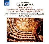 Gallois – Pardubice Czech Chamber Philharmonic Orchestra – Ouvertures Vol. 6 – CD – NAXOS