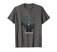Overwatch 2 Powerful Strong Reinhardt Silhouette Chest Logo T-Shirt