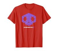 Overwatch 2 Sombra Icon Logo T-Shirt, Homme, Rouge, XXL