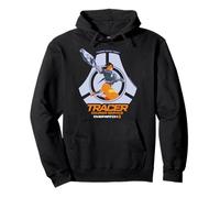 Overwatch 2 Tracer Courier Service There In No Time Logo Sweat à Capuche