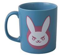 Overwatch D.va Logo Blue Ceramic Mug Feb198817