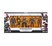 Overwatch E6390EU5 Ultimates Series - Figurines Genji, Zarya, Pharah & D. Va - 15cm Multicolore