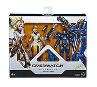 Overwatch E6771ES0 Ultimates Series - Pack de 2 Figurines Tracer (Chic) et McCree (Blanc comme Neige) - 15cm