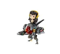 Overwatch Figurine Vinyle Cute But Deadly D.Va & Meka Carbon Edition 16 Cm
