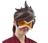 Overwatch - Masque Tracer 25cm En Pvc Avec Bande Élastique Et Visière Mobile Marron