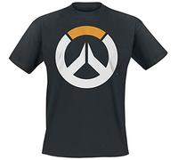 J!NX T-shirt homme Overwatch Icon – Noir – Small