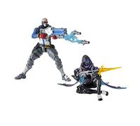 OVERWATCH Ultimates Series - Figurines Shrike Ana & Soldier 76 - 15cm