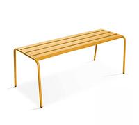 Oviala Banc d'intérieur en métal Jaune - Palavas