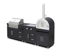 Oviala Cuisine d'extérieur 3 éléments de Cuisson