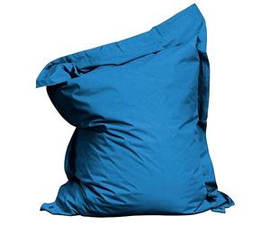 Oviala Housse Vide de Coussin de Sol XL Bleu Pacific