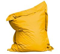 Oviala Housse Vide de Coussin de Sol XL Jaune