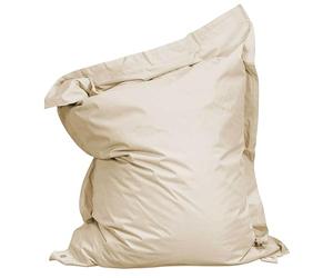 Oviala Housse Vide de Coussin de Sol XXL Ivoire