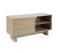 Oviala Meuble TV 120 cm scandinave Bois Clair
