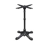 Oviala Pied de Table en Fonte Noir 72 cm