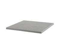 Oviala Plateau de Table carré stratifié 60 x 60 cm béton ciré