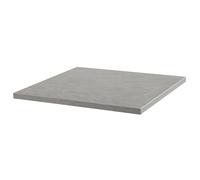 Oviala Plateau de Table carré stratifié 60 x 60 cm béton ciré