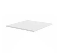 Oviala Plateau de Table carré stratifié 60 x 60 cm Blanc