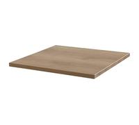 Oviala Plateau de Table carré stratifié 60 x 60 cm Bois Clair