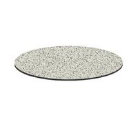 Oviala Plateau de Table Ronde 60 cm 4 Places terrazzo