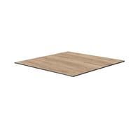 Oviala Plateau de Table stratifié 60x60 cm chêne Brut