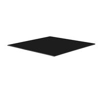 Oviala Plateau de Table stratifié 70x70 cm Noir