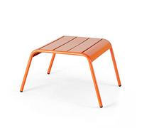 Oviala Repose Pied en métal Orange - Palavas