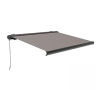 Oviala Store banne Coffre Integral 2.95x2.5m Aluminium Taupe