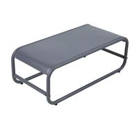 Oviala Table Basse de Jardin en métal 85x40x30 cm Gris - Mixi