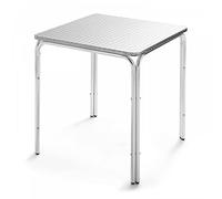 Oviala Table de Jardin carrée en Aluminium