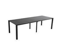 Oviala Table de Jardin Extensible 52/260 cm en Aluminium Gris