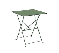 Table de jardin pliante bistrot en acier 60 cm vert cactus - Oviala