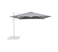 Oviala Toile pour Parasol déporté 3x3m Anthracite