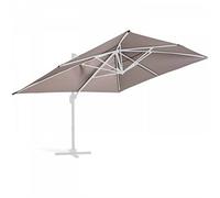 Oviala Toile pour Parasol déporté 4x3m Taupe