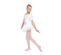 OVISSA Collants de Danse Fille 80 DEN - Résistants & Extensibles - Rose 104-122 cm