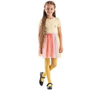 OVISSA Collants pour Filles Collants de Ballet pour Enfants, Jaune 3-4 ans