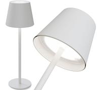 OVITEC Lampe de Table LED Sans Fil | Aluminium | Intensité Variable | Modes Blanc Chaud et Froid | Rechargeable USB-C | Intérieur et Extérieur