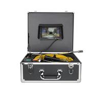 OVLIIYWZY Câble de 20 m avec Compteur d'instruments, caméra d'inspection de canalisation d'égout, Endoscope Industriel de canalisation d'égout, Enregistrement vidéo DVR,