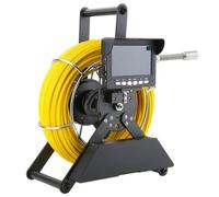 OVLIIYWZY Caméra d'inspection de Tuyau d'égout de 4.3 moniteurs, Endoscope Industriel de canalisation d'égout de 20 m de Drain de 22 mm avec Batterie 4500 mA, Carte DVR