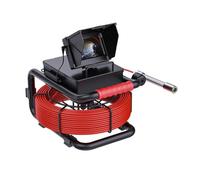 OVLIIYWZY Caméra d'inspection de tuyaux d'égout de 20 m, Endoscope Industriel de canalisation d'égout de Drainage IP68 avec Moniteur 4.3, caméra d'inspection de portée d
