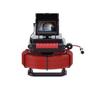 OVLIIYWZY Caméra d'inspection de tuyaux d'égout de 20 m, Endoscope Industriel de canalisation d'égout IP68 de 17 mm avec Moniteur 4.3, Endoscope à câble Plus épais, camér