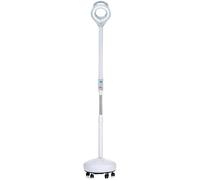 OVLIIYWZY Loupe d'écran de Bureau avec éclairage Mains Libres avec lumière LED, lentille HD 5X pour la Lecture de Livres, l'identification de Bijoux, Les Montres, Les tra