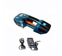 OVLIIYWZY Machine de cerclage électrique Portable, Outil de cerclage en Plastique portatif Automatique alimenté par Batterie de 4000 mA, Petite Mini Machine de cerclage d