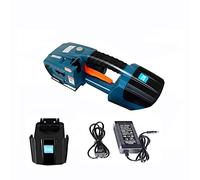 OVLIIYWZY Machine de cerclage électrique Portable, Outil de cerclage en Plastique portatif Automatique alimenté par Batterie de 4000 mA, Petite Mini Machine de cerclage d